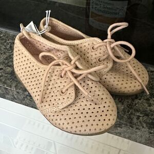Perforated light blush Kids Shoes